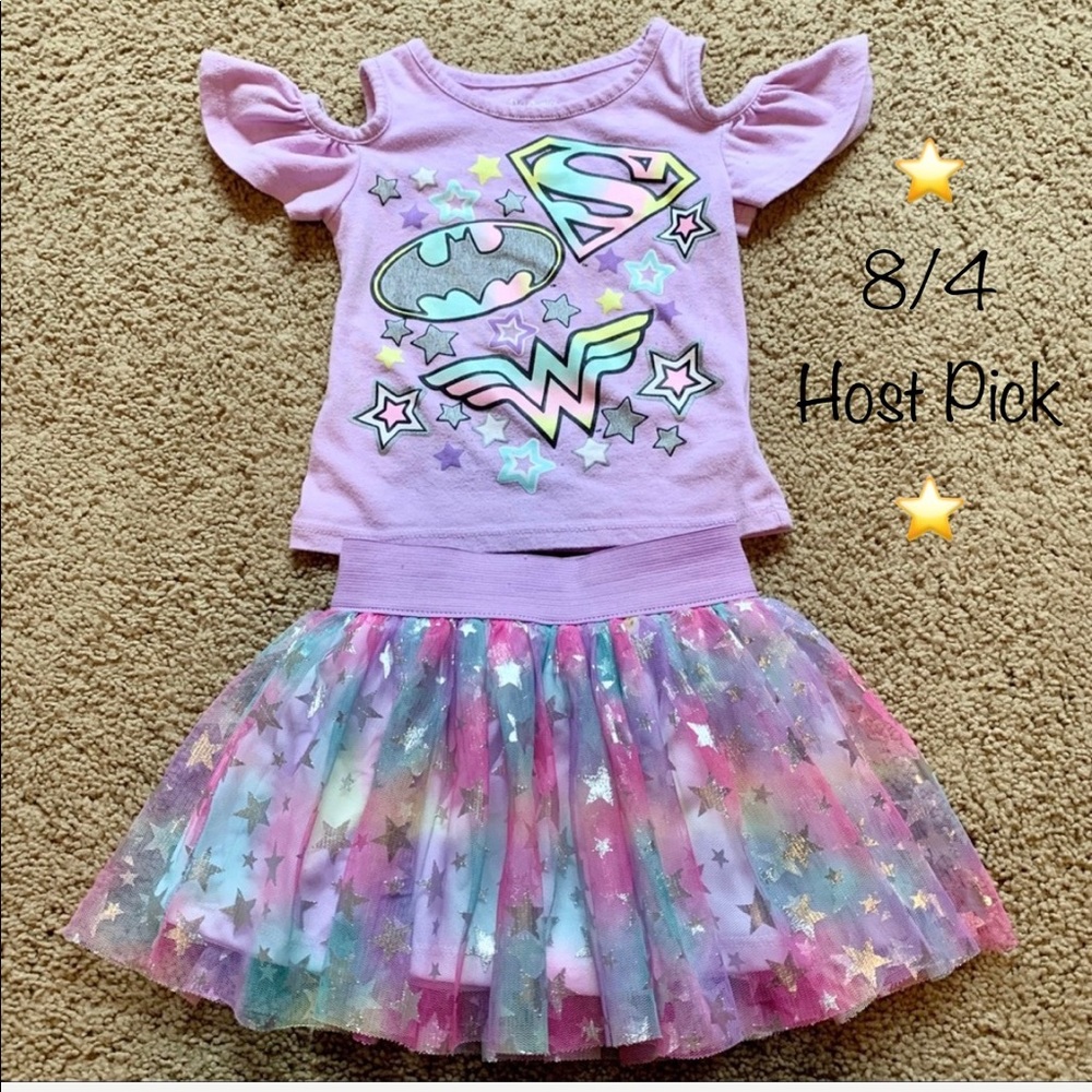 DC Superhero Outfit with Tutu